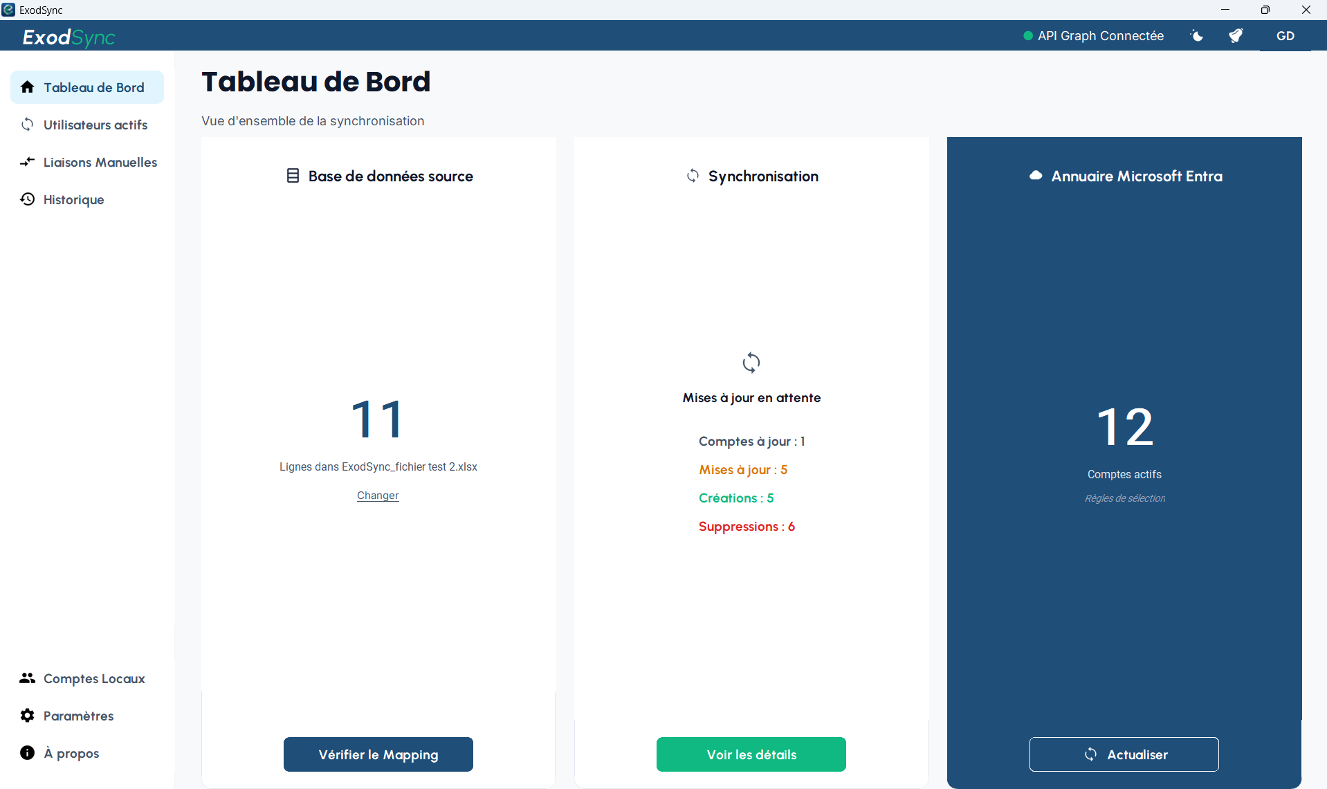 ExodSync Dashboard